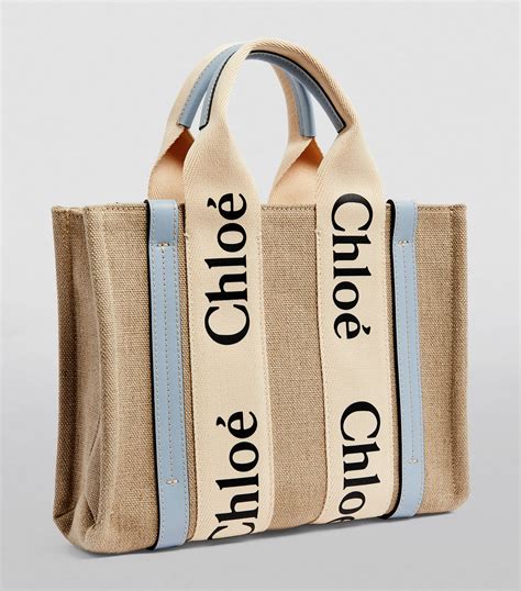 chloé woody small tote bag.